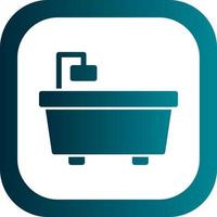 Bathtub Vector Icon Design