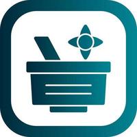 Spa Bowl Vector Icon Design