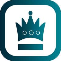 Crown Vector Icon Design