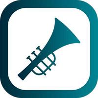 Trumpet Vector Icon Design