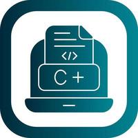 Coding Language Vector Icon Design