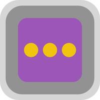 Ellipsis H Vector Icon Design