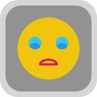 Frown Vector Icon Design