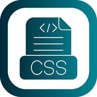 Css File Vector Icon Design