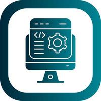 Software Developer Vector Icon Design