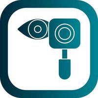 Eye Examination Vector Icon Design