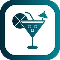 Cocktail Vector Icon Design