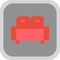 Couch Vector Icon Design
