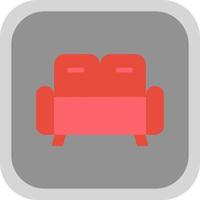 Couch Vector Icon Design