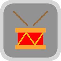 Drum Vector Icon Design