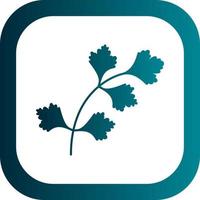 diseño de icono de vector de cilantro