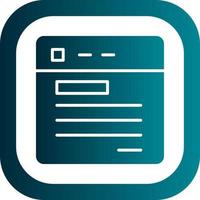 Website Ux Vector Icon Design