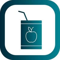 Juice Box Vector Icon Design