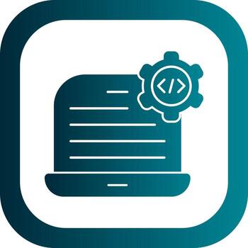 Code Setting Vector Icon Design