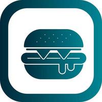 diseño de icono de vector de hamburguesa