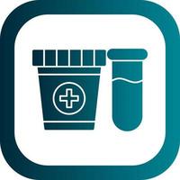 Urine Test Vector Icon Design