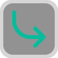 Right Vector Icon Design