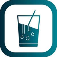 Chocolate Milk Vector Icon Design