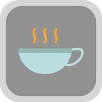 diseño de icono de vector caliente taza