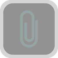 Paperclip Vector Icon Design