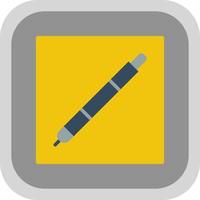 Pen Square Vector Icon Design