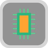 Microchip Vector Icon Design