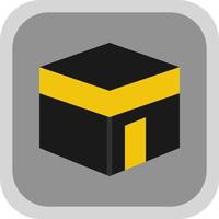 Kaaba Vector Icon Design