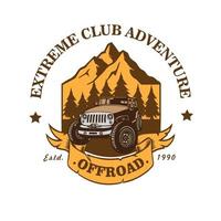 off road car logo vector illustration