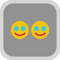 Grin Alt Vector Icon Design