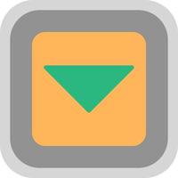 Caret Square Down Vector Icon Design
