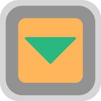 Caret Square Down Vector Icon Design