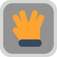 Hand Spock Vector Icon Design