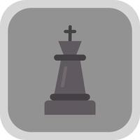 Chess King Vector Icon Design