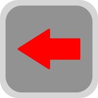 Left Vector Icon Design