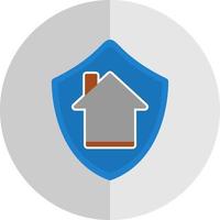 diseño de icono de vector de seguridad en el hogar