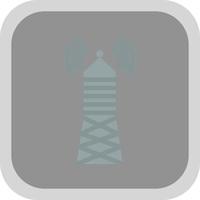 Broadcast Tower Vector Icon Design