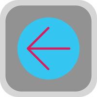 Arrow Circle Left Vector Icon Design