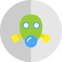 Gas Mask Vector Icon Design