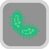 diseño de icono de vector de bacteria