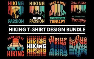 Retro vintage hiking design png eps vector