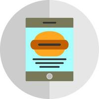 diseño de icono de vector de aplicación de alimentos