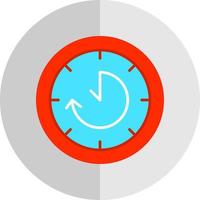 Time Loop Vector Icon Design