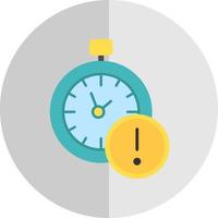 Time Alert Vector Icon Design