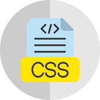 Css File Vector Icon Design