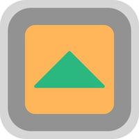 Caret Square Up Vector Icon Design