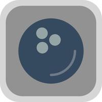 Bowling Ball Vector Icon Design