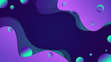 Abstract Shape Background animation loop. Purple layout, modern design, shape elements with copy space video