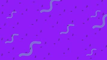 Purple background with abstract pattern animation video