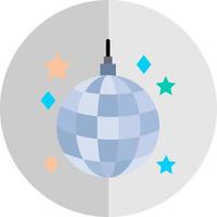 diseño de icono de vector de bola de discoteca