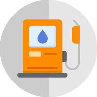 Fuel Station Vector Icon Design